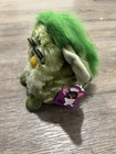 Vintage Original Furby Frog Model Tiger Electronics 1998 Interactive Toy Green