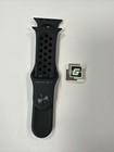 Apple Watch Nike Sport Band 44mm  42 45 49  Genuine Oem Black M l Used