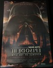 Star Wars Revenge Of The Sith 20th Anniversary Movie Ds Intl Poster 27x40