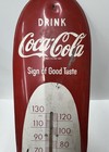 Vintage Coca Cola Metal Advertising Thermometer 