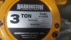 Harrington Nth030-10 3 Ton Capacity 10 Ft Lift Length Manual Chain Hoist