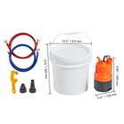 Uimoso Tankless Water Heater Flushing Descale Kit With Pump   3 7 Gallon Pail