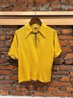 True Vintage 1970s Grana Young Men Boys Loop Zipper Shirt Size 20 18x23 5inch