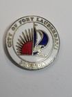 City Of Fort Lauderdale Florida Travel Souvenir Lapel Pin Official Seal Small Sz