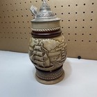 Vintage Avon Lidded Beer Stein barkentine Jib-headed Ketch Staysail Schooner