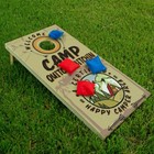 Camp Quitcherbitchin Cabin Camping Cornhole Board Wraps And Decals Vinyl Sticker
