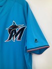 Keegan Fish  54 Miami Marlins Game Used Jersey Spring Training Size  44