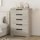 Bedroom Storage Dresser 4 5 7 Drawers With Cabinet Wood Furniture Bedroom Chest