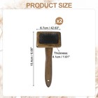 Wool Carder Brush 2 Small  Black brown