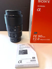 Sony Fe 90mm F 2 8 Macro close Up Lens - Clean  Works Great