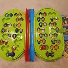 Mighty Beanz Lot Of 40 With Green Collector s Case Mixed    Extras