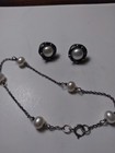 Sterling Silver Jewelry Vintage Lot Of 10 Bracelets  Earrings  Pendant  Chain