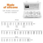 Coguzed Piano Keyboard Note Accessories Labels For 88 Key removable Silicon 