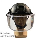 Fast Mich Helmet Bulletproof Face Shield Nij Iiia Ballistic Mask Visor Us Stock