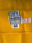 Oakland A s Game Worn 1974 Jersey  30 Size 44 Mcauliffe Double Knit Jersey