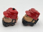 Pair Of Vintage Boy Scout Bsa Neckerchief Slide 1950s Paul Bunyan