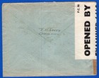 France Morocco To Great Britain  Air Mail Censored Cover
