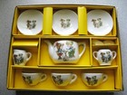 Vintage Toy China Tea Set     Made In Japan 11 Pieces   Original Box