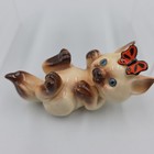 Vtg Siamese Cat Lot Hagen Renaker Norcrest Minatures Bone China Lot Of 7 Guc