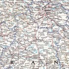 National Geographic France  Belgium  And The Netherlands Wall Map - Classic -   