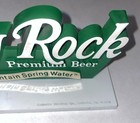 Vtg Rolling Rock Beer Plastic Advertising Sign Latrobe Brewing Co