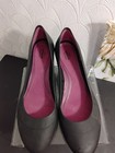 Crocs Lina Shoes Womens 9 Black Wedge Heel Slip On Dual Comfort
