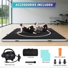 10x10 Ft Mma Jiu Jitsu Mat Wrestling Grappling Gymnastics Tumbling Mat Home Gym