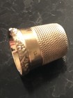 Antique Victorian 14k Gold Sewing Thimble Size 11 4g Ornate Simons Brothers
