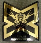 Forum Snowboards 2007 Big Embossed Dealer Display Signage Minty New Old Stock