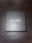 Chanel Authentic Crystal Camellia Earrings Classic Cc Logo Dangle Gold Tone Box