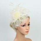Feather Hair Fascinator Alice Headband Clip Ladies Day Wedding Royal Ascot Races