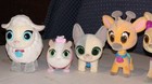 Disney Jr T o t s  Tiny Ones Flocked Animal Lot Of 9 Tots Figures 3 Bobbleheads