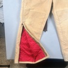 Carhartt Overalls Mens 44x34 Insulated Bib R02 Double Knee Quilted  Kalkaska Vtg