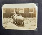 Vintage Wwii Photos Of An-156 4000 Pb High Explosive Bomb Set Of 3 Bw Silvertype