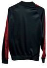 Vintage 80s Adidas Atp Keyrolan Trefoil Track Jacket Black Red Mens Large Usa
