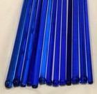 Vintage Set Of 13 Multi Cobalt Blue Glass Swizzle Sticks Cocktail Stirrers