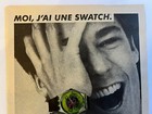 Vtg 1985 Ad  Swatch Watch  Moi  J ai Une Swatch  More Than A Watch - A Concept