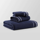 Tommy Hilfiger - Bathroom Towel Set  Ultra-soft   Quick-dry 100  Cotton With Zer