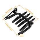 Detachable Stealth Luggage Rack Fit For Harley Davidson Touring Road King 09-25