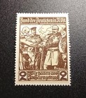 German Poster Stamps  2  Wwi Central Powers Allies Mnh Og Vf Condition C1914