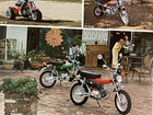 1973 Honda Atc70 Ct70k2 St90 Motorcycle Print Ad