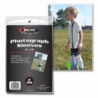  100-pack  Bcw 4  X 6  Photograph Sleeves Card Pictures Postcards Archival Safe