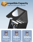 Card Deck Box For Mtg Commander  Card Case Holds 100  Double-sleeved Cards