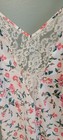Vintage Victoria s Secret Gold Label Fliral Lace Feminine Lingerie Dress Size Md