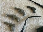 Vintage Marx Johnny West Lot Of Accessories - Guns  Belt   Holsters - Read