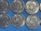12 Eisenhower    ike Silver Dollars    2 Of Each Yr Made 4 Circulation   P And D