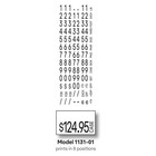 New Monarch 1131 Label Gun 1131-01 Authorized Monarch Dealer -one Line Price Gun