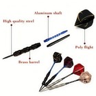 12pcs Rofessional Tungsten Steel Tip Darts Set Aluminium Shaft Dart W carry Case