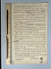 Pre-civil War 1854 Antique Sullivan Cty Pa Land Deed Debt Indenture Document Vtg
