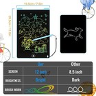 2 Pack 11 Inch Lcd Writing Tablet Doodle Board  Colorful Electronic Drawing Pads